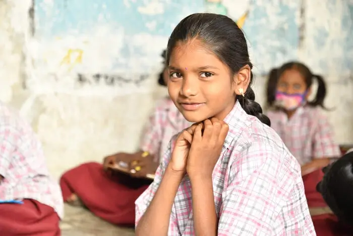 Lighting Lives — a student at a ReNew-supported school