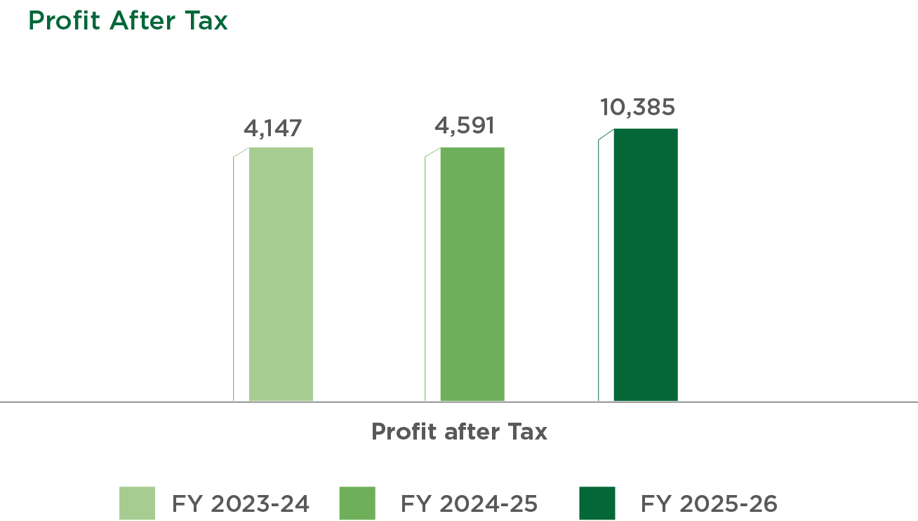 Profit After Tax graph