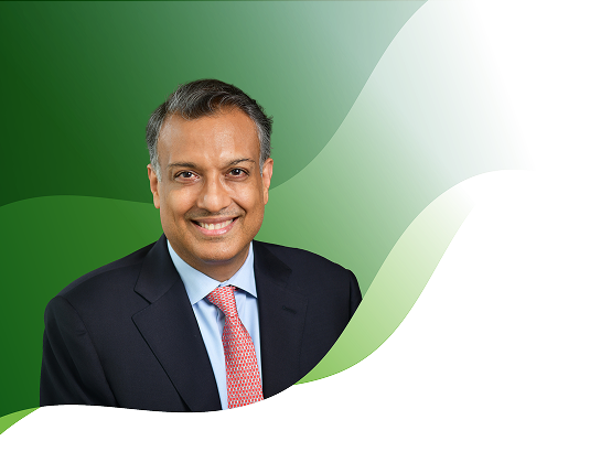 Portrait of Sumant Sinha, Chairman and CEO