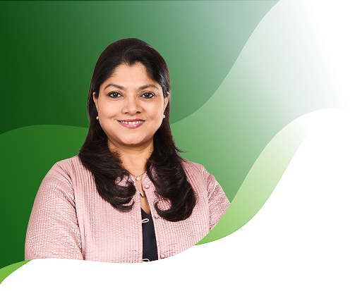 Portrait of Vaishali Nigam Sinha, Co-founder and Chairperson, Sustainability